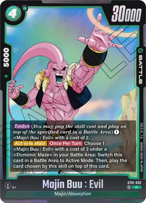 Image for Majin Buu : Evil - ST01-035 (ST01-035) (ST01) - Dragon Ball Super: Fusion World