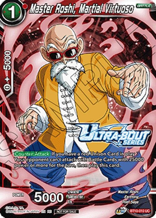 Image for Master Roshi, Martial Virtuoso (Event Pack 19) (BT10-010) (TPR) - Dragon Ball Super: Masters