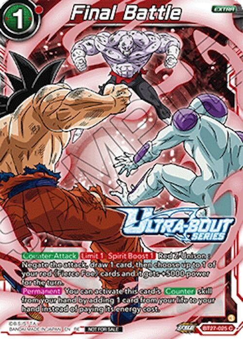 Image for Final Battle (Event Pack 19) (BT27-025) (TPR) - Dragon Ball Super: Masters