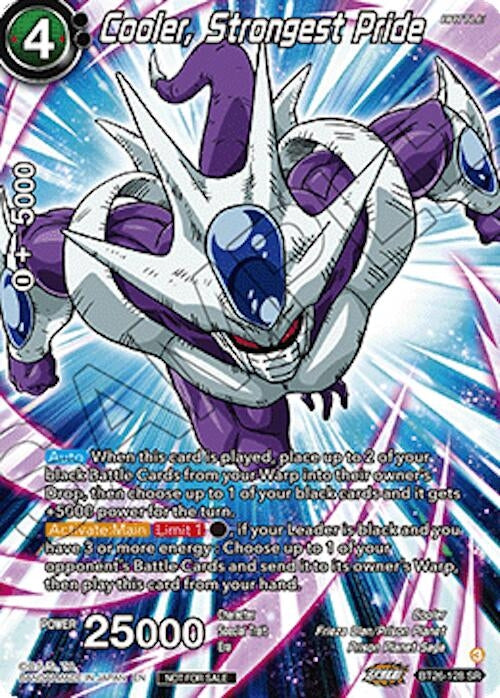 Image for Cooler, Strongest Pride (Premium Alt-Art Set 2026 Vol.2) (BT26-128) (TPR) - Dragon Ball Super: Masters