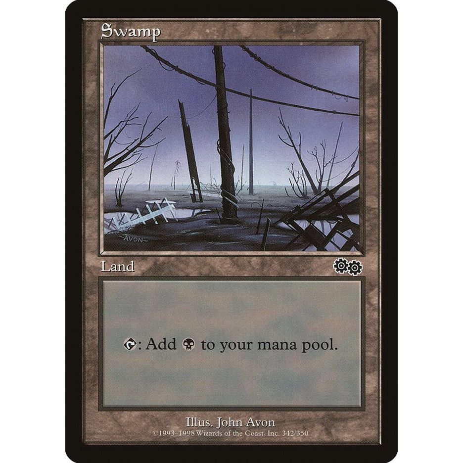 Image for Swamp (342) (342) (USG) - Magic: The Gathering