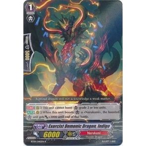 Image for Exorcist Demonic Dragon, Indigo (BT09/040EN) (BT09) - Cardfight Vanguard