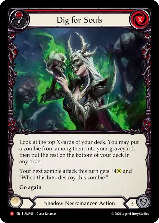 Image for Dig for Souls (Red) (AMA011) (AMA) - Flesh and Blood TCG