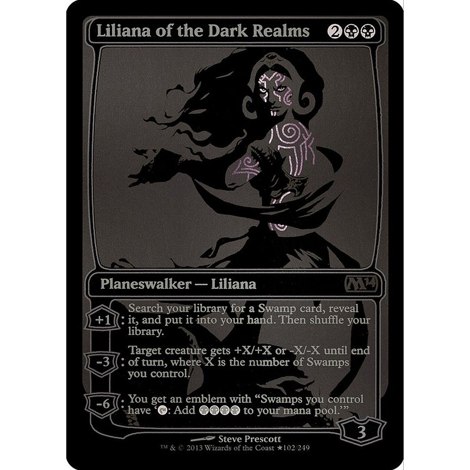 Image for Liliana of the Dark Realms (SDCC 2013 Exclusive) (102) (MEDIA) - Magic: The Gathering