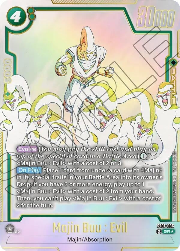 Image for Majin Buu : Evil - ST01-036 (Alternate Art) (ST01-036) (ST01) - Dragon Ball Super: Fusion World