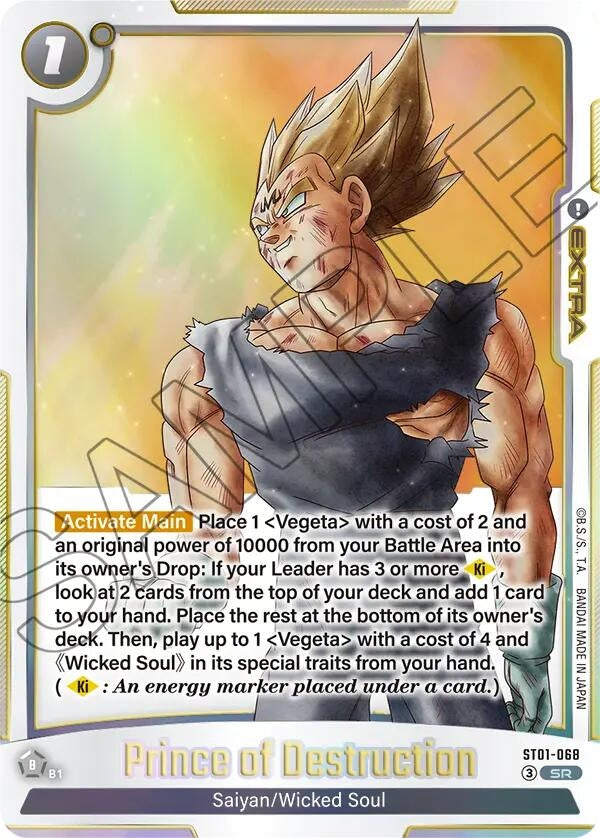 Image for Prince of Destruction (ST01-068) (ST01) - Dragon Ball Super: Fusion World