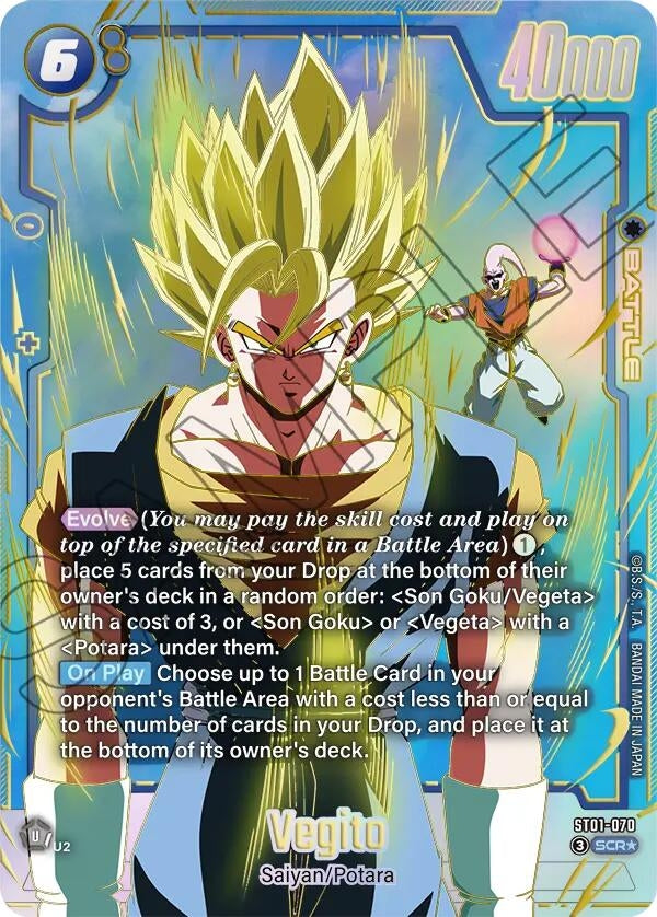 Image for Vegito - ST01-070 (Alternate Art) (ST01-070) (ST01) - Dragon Ball Super: Fusion World