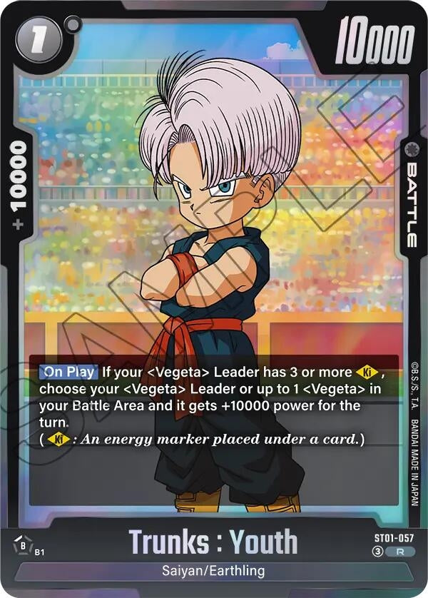 Image for Trunks : Youth - ST01-057 (ST01-057) (ST01) - Dragon Ball Super: Fusion World