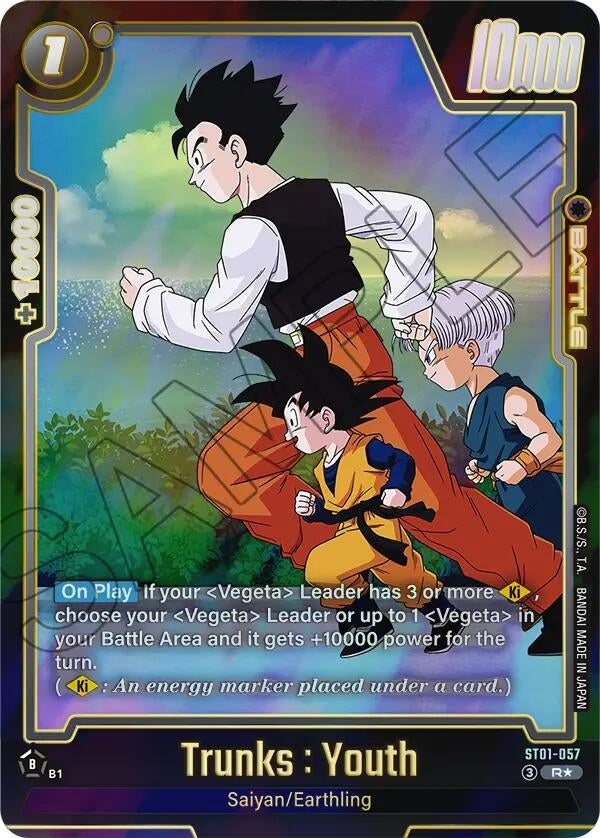 Image for Trunks : Youth - ST01-057 (Alternate Art) (ST01-057) (ST01) - Dragon Ball Super: Fusion World
