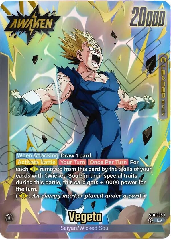 Image for Vegeta - ST01-053 (Alternate Art) (ST01-053) (ST01) - Dragon Ball Super: Fusion World