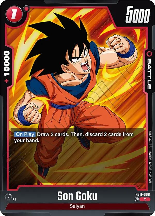 Image for Son Goku - FB11-008 (FB11-008) (FB11) - Dragon Ball Super: Fusion World