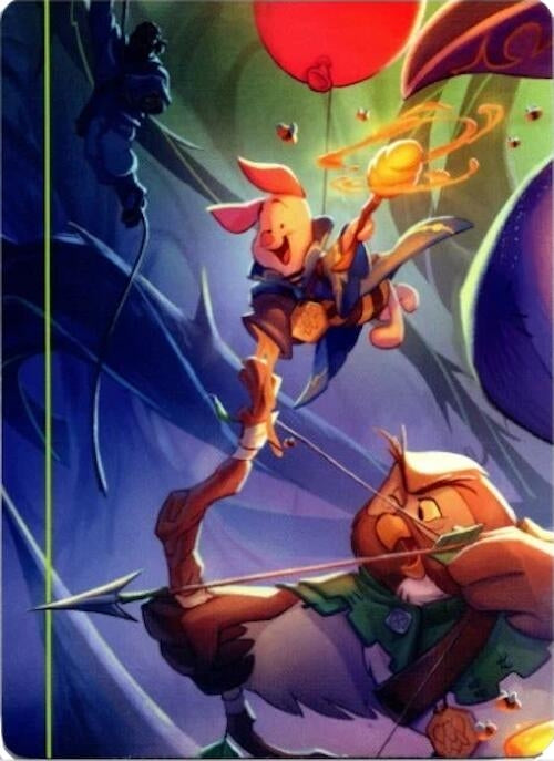 Image for Attack of the Vine! Puzzle Insert (Middle Left) (13) - Disney Lorcana