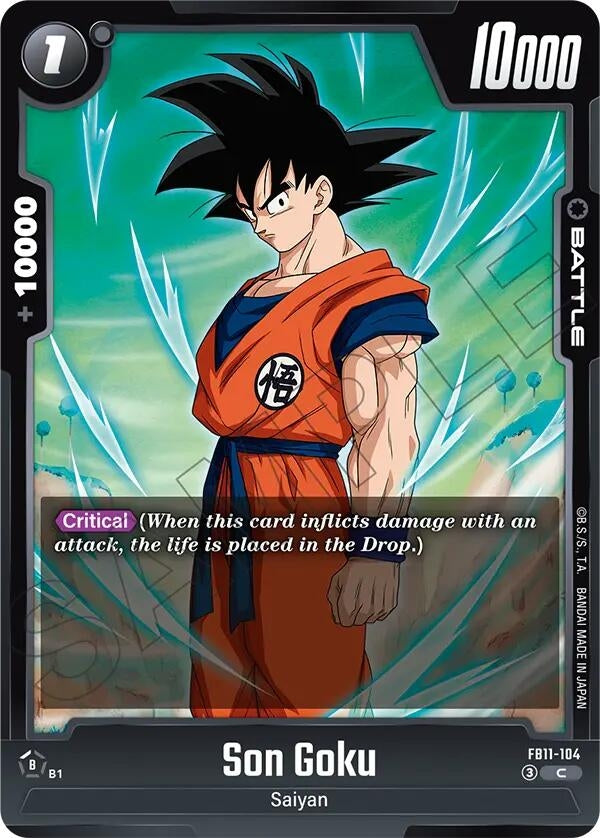 Image for Son Goku - FB11-104 (FB11-104) (FB11) - Dragon Ball Super: Fusion World