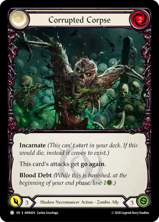 Image for Corrupted Corpse (AMA029) (AMA) - Flesh and Blood TCG