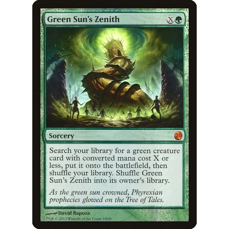 Image for Green Sun's Zenith (19) (V13) - Magic: The Gathering
