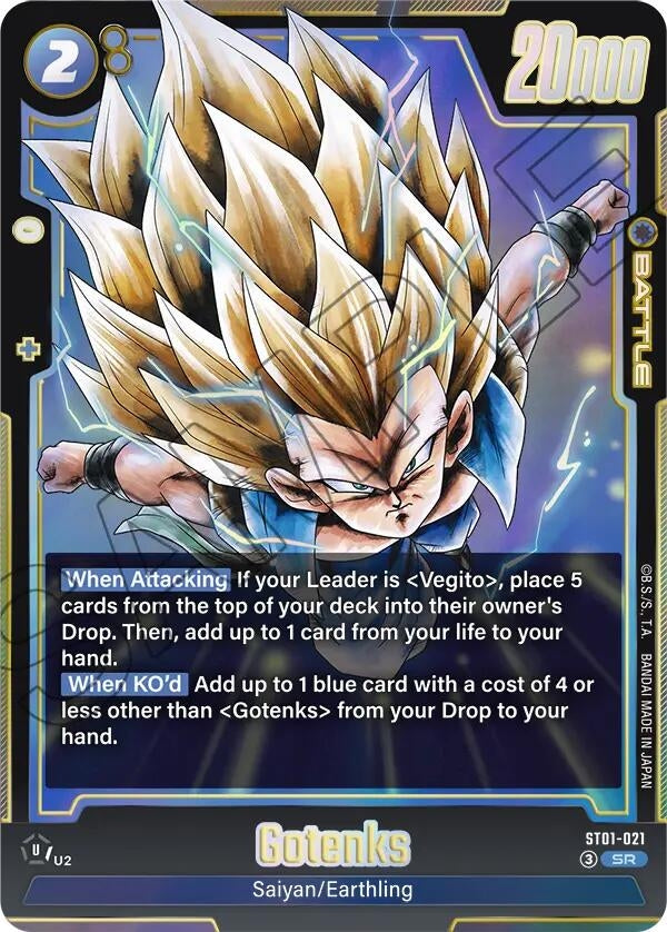 Image for Gotenks - ST01-021 (ST01-021) (ST01) - Dragon Ball Super: Fusion World
