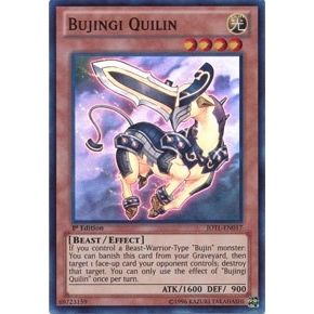Image for Bujingi Quilin (JOTL-EN017) (JOTL) - YuGiOh