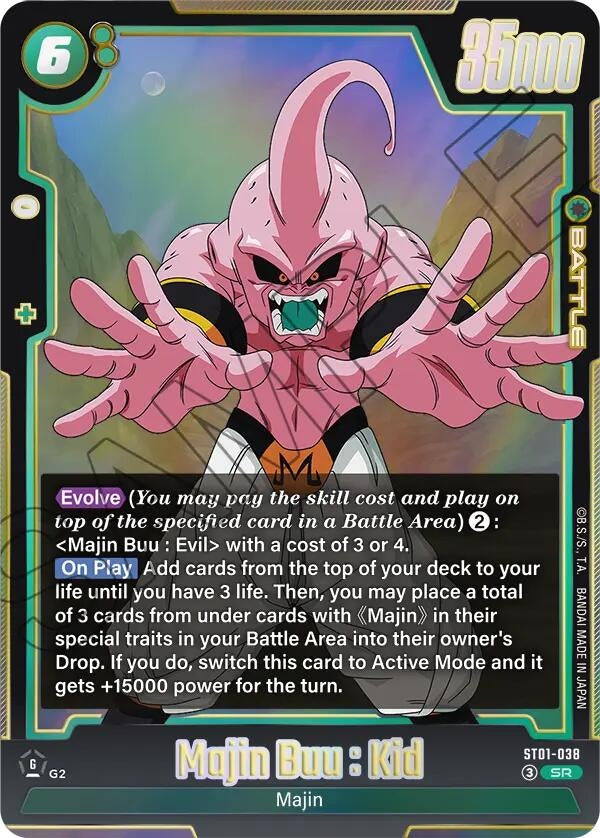 Image for Majin Buu : Kid - ST01-038 (ST01-038) (ST01) - Dragon Ball Super: Fusion World