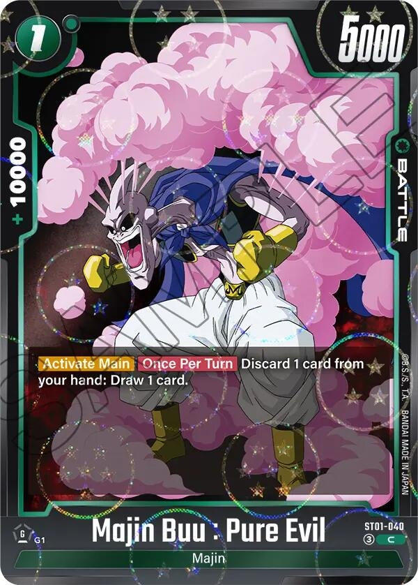 Image for Majin Buu : Pure Evil - ST01-040 (Dragon Ball Pattern) (ST01-040) (ST01) - Dragon Ball Super: Fusion World