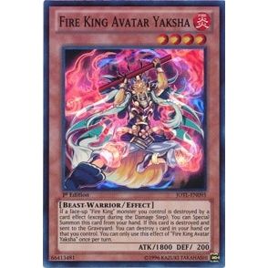 Image for Fire King Avatar Yaksha (JOTL-EN095) (JOTL) - YuGiOh