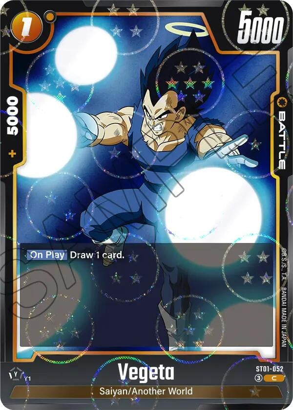 Image for Vegeta - ST01-052 (Dragon Ball Pattern) (ST01-052) (ST01) - Dragon Ball Super: Fusion World