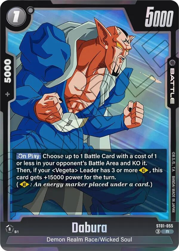 Image for Dabura (ST01-055) (ST01) - Dragon Ball Super: Fusion World