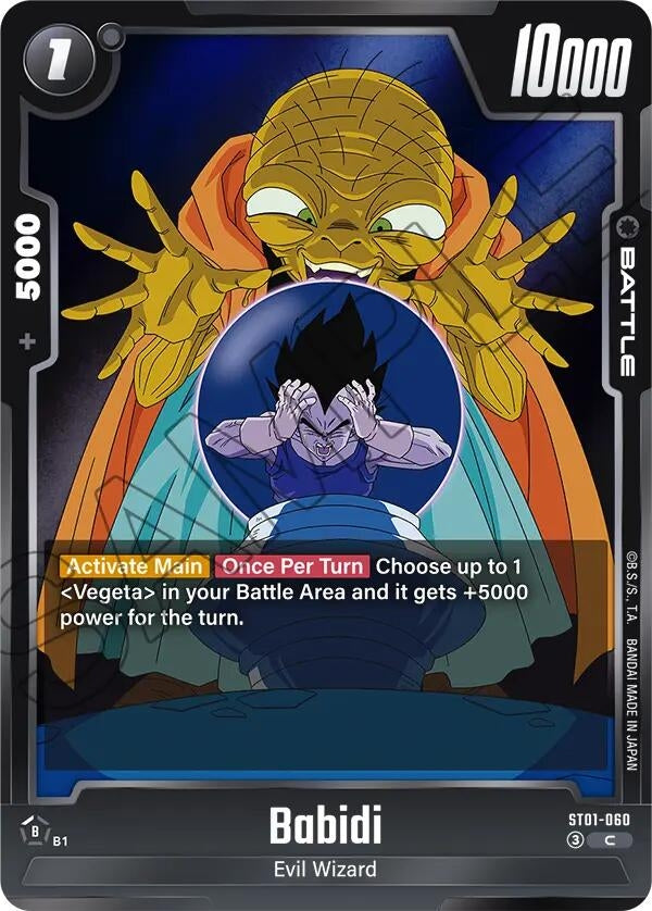 Image for Babidi - ST01-060 (ST01-060) (ST01) - Dragon Ball Super: Fusion World