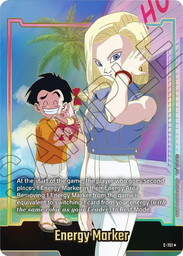 Image for Energy Marker (E-151) (Gold) (E-151) (DBSFW_EM) - Dragon Ball Super: Fusion World