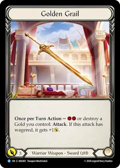 Image for Golden Grail (AOL002) (AOL) - Flesh and Blood TCG