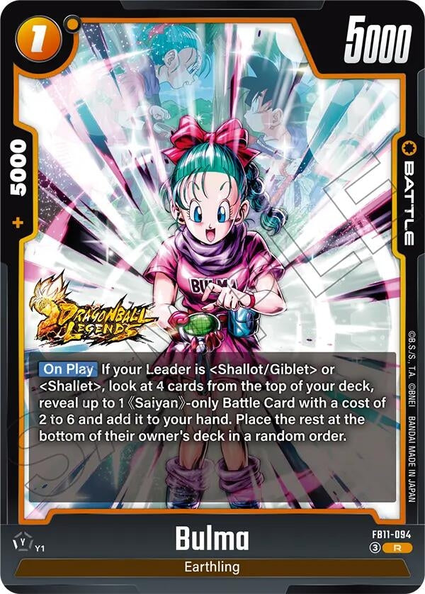 Image for Bulma - FB11-094 (FB11-094) (FB11) - Dragon Ball Super: Fusion World
