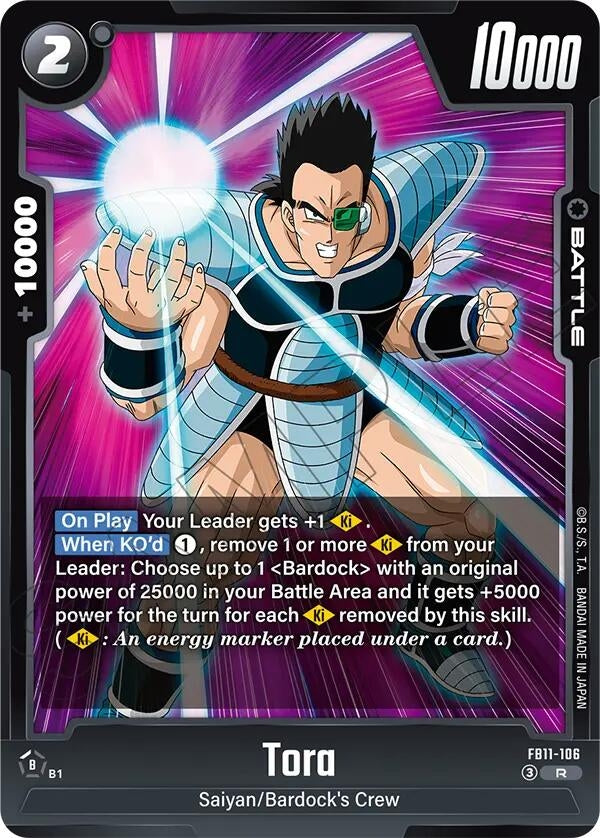 Image for Tora (FB11-106) (FB11) - Dragon Ball Super: Fusion World