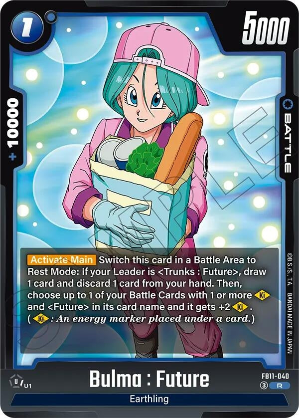 Image for Bulma : Future - FB11-040 (FB11-040) (FB11) - Dragon Ball Super: Fusion World