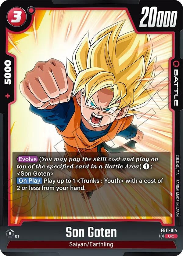 Image for Son Goten - FB11-014 (FB11-014) (FB11) - Dragon Ball Super: Fusion World