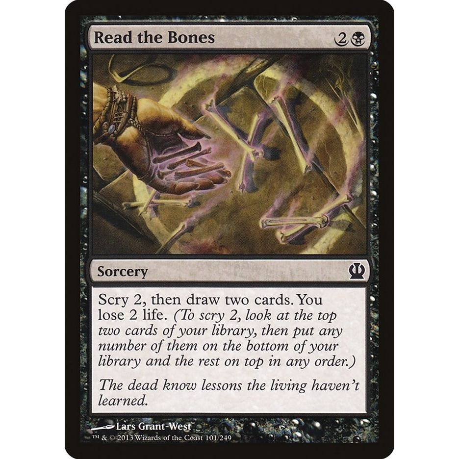 Image for Read the Bones (101) (THS) - Magic: The Gathering
