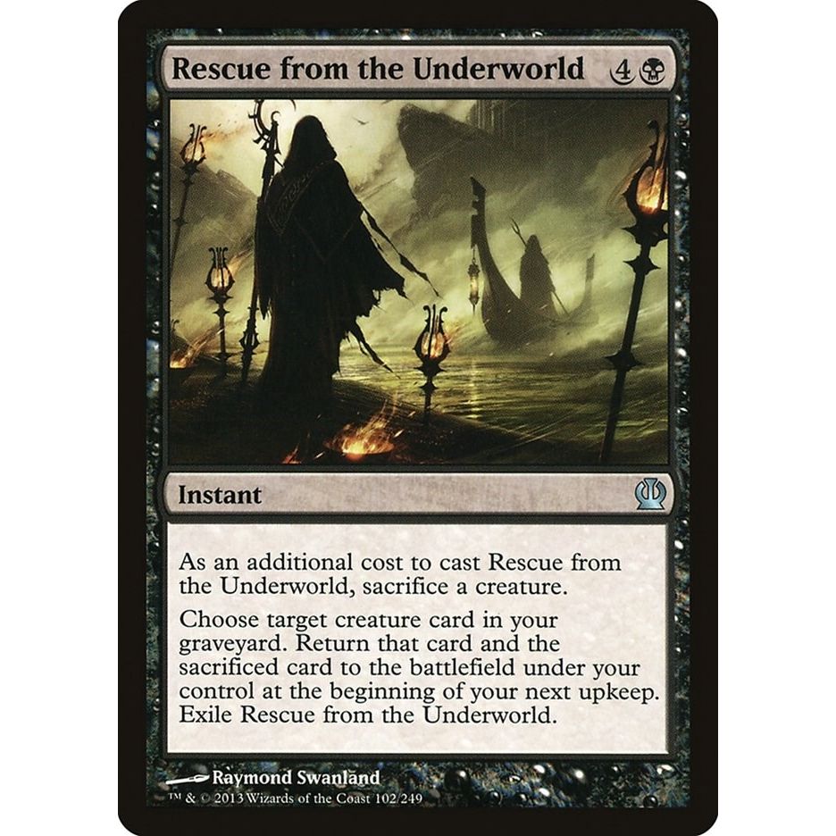 Image for Rescue from the Underworld (102) (THS) - Magic: The Gathering
