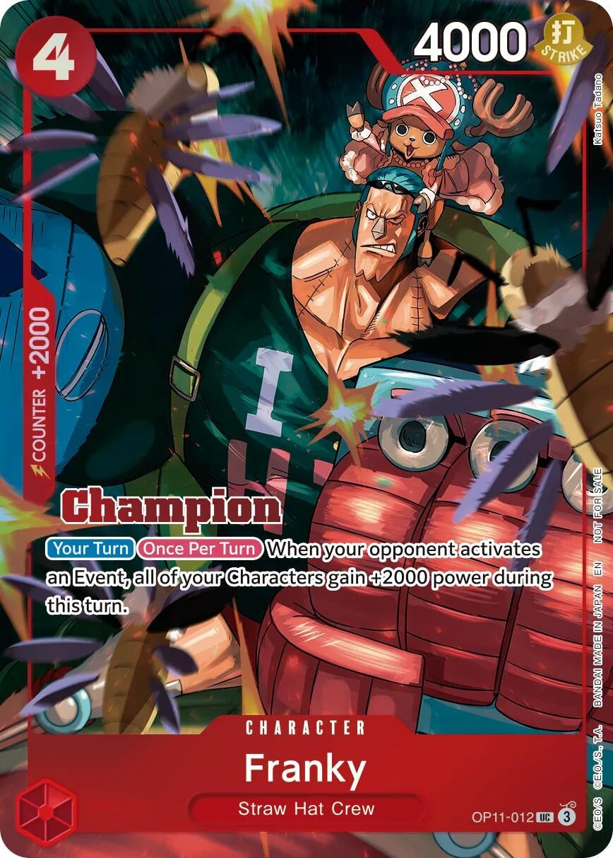 Image for Franky (CS 26-27 Winner Card Set Vol.1) (OP11-012) (OP-PR) - One Piece Card Game