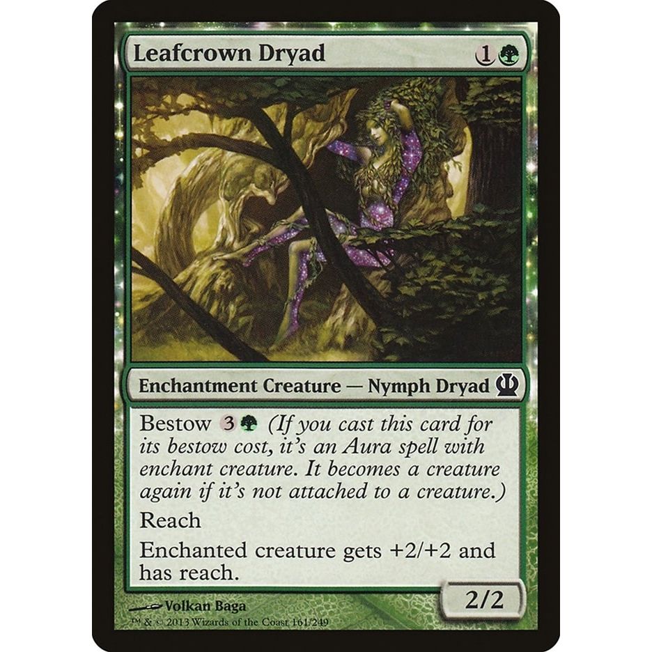 Image for Leafcrown Dryad (161) (THS) - Magic: The Gathering