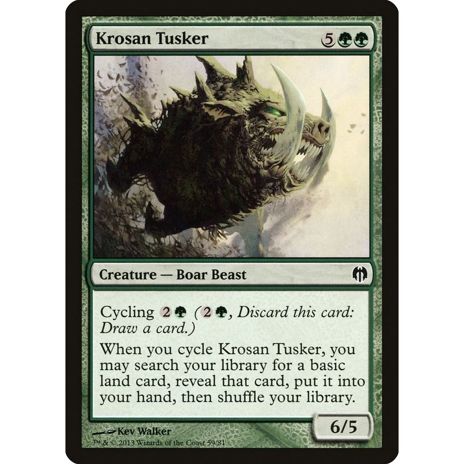 Image for Krosan Tusker (59) (DDL) - Magic: The Gathering