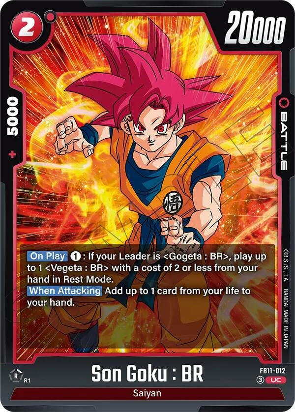 Image for Son Goku : BR (FB11-012) (FB11) - Dragon Ball Super: Fusion World