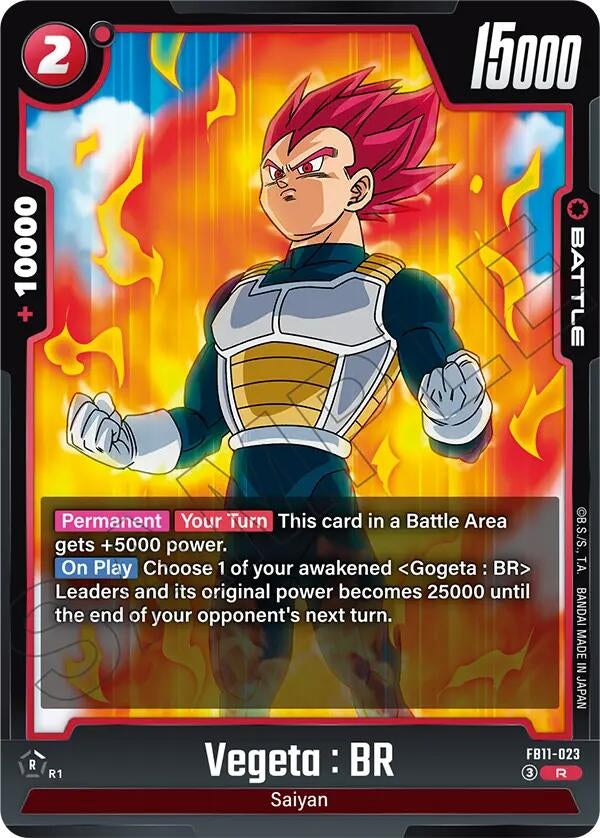 Image for Vegeta : BR (FB11-023) (FB11) - Dragon Ball Super: Fusion World