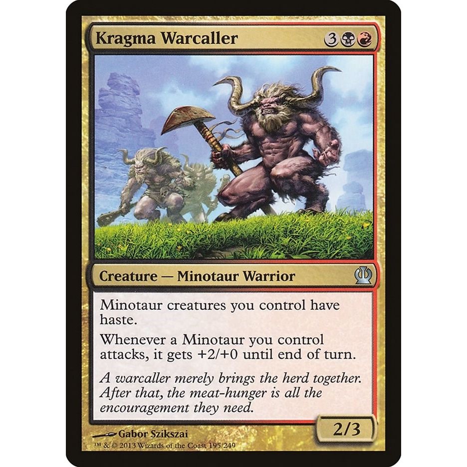Image for Kragma Warcaller (195) (THS) - Magic: The Gathering
