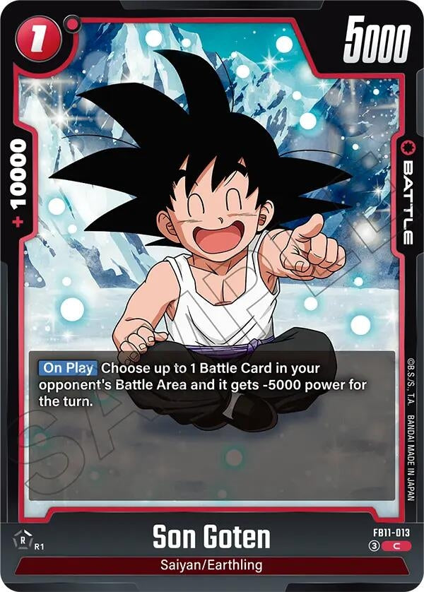 Image for Son Goten - FB11-013 (FB11-013) (FB11) - Dragon Ball Super: Fusion World