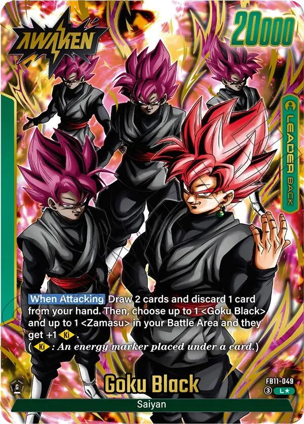 Image for Goku Black - FB11-049 (Alternate Art) (FB11-049) (FB11) - Dragon Ball Super: Fusion World