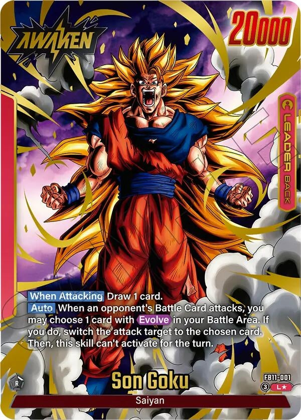 Image for Son Goku - FB11-001 (Alternate Art) (FB11-001) (FB11) - Dragon Ball Super: Fusion World