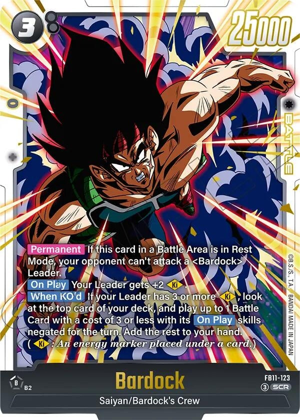 Image for Bardock - FB11-123 (FB11-123) (FB11) - Dragon Ball Super: Fusion World