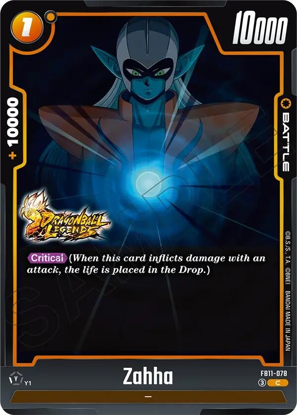 Image for Zahha - FB11-078 (FB11-078) (FB11) - Dragon Ball Super: Fusion World