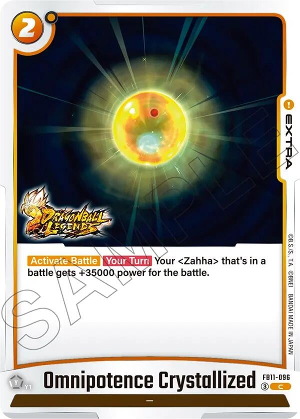 Image for Omnipotence Crystallized (FB11-096) (FB11) - Dragon Ball Super: Fusion World