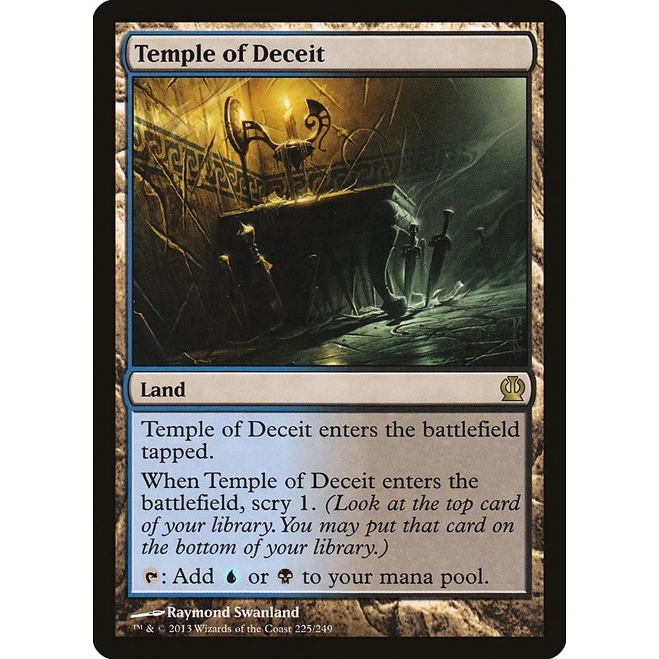 Image for Temple of Deceit (225) (THS) - Magic: The Gathering