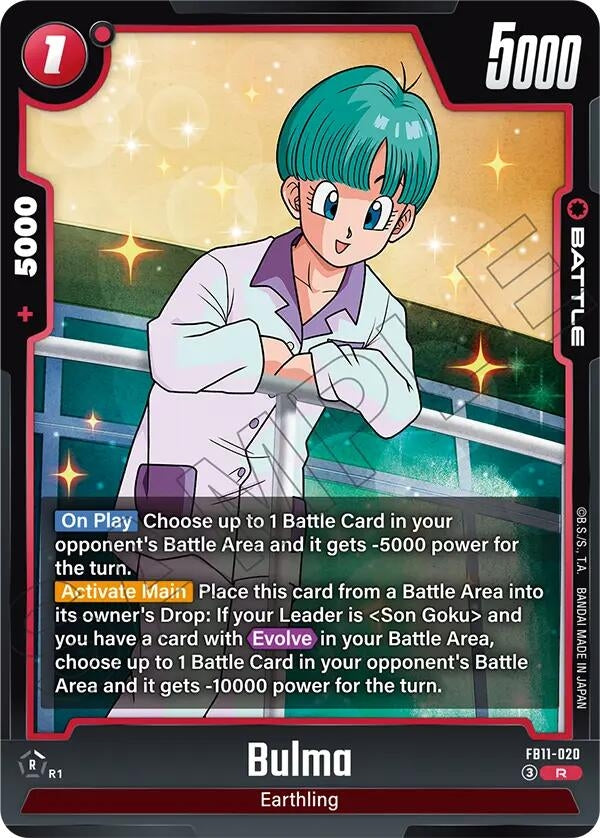 Image for Bulma - FB11-020 (FB11-020) (FB11) - Dragon Ball Super: Fusion World