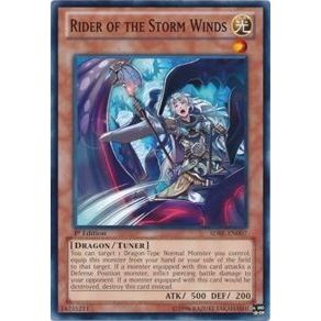 Image for Rider of the Storm Winds (SDBE-EN007) (SDBE) - YuGiOh